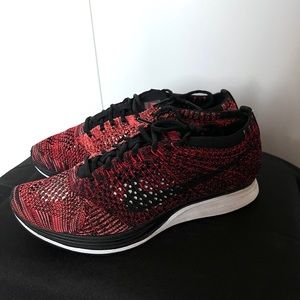 Nike Flyknit Racer University Red Fire Rooster